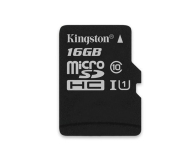 KINGSTON microSD 16GB Class10 Canvas Select 80/10 MB/s + adapter SD (SDCS/16GB) - 408957 - zdjęcie 1